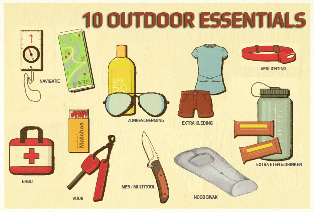 De 10 outdoor essentials