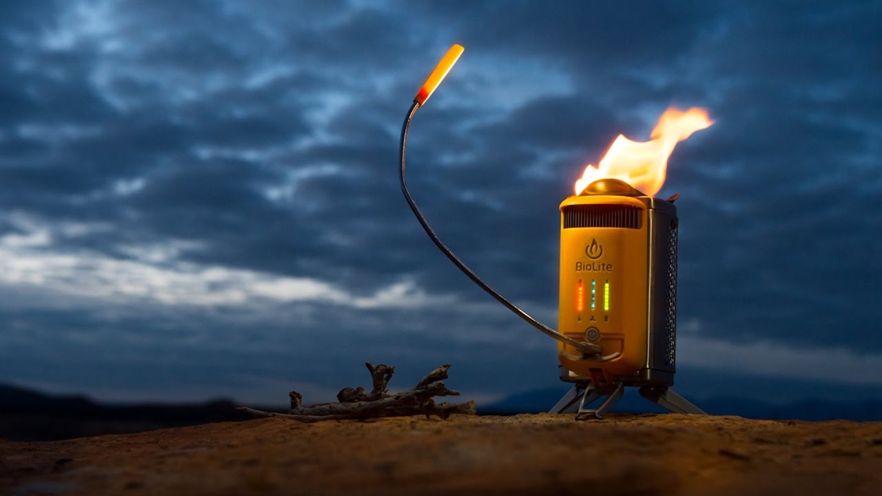 BioLite CampStove | Laad Je Smartphone Op Met Sprokkelhout