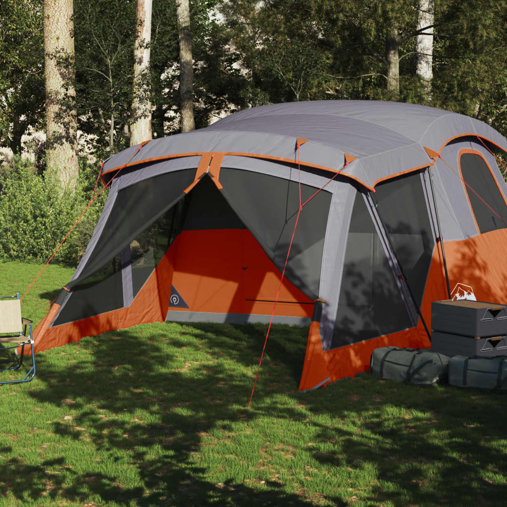 Tent Met Luifel Waterdicht Oranje