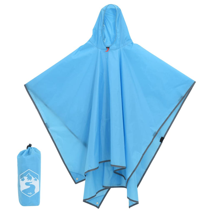 Regenponcho Met Capuchon 2-In-1 Ontwerp 223X145 Cm