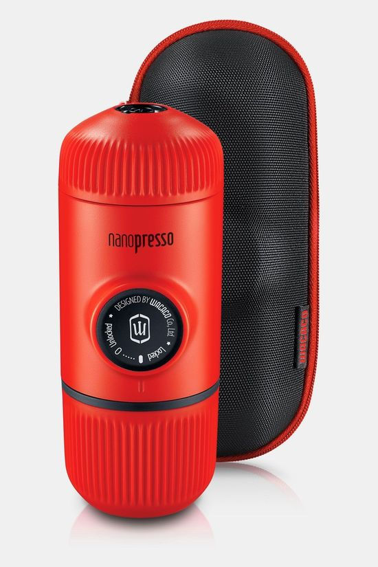 Wacaco Nanopresso Red Ground Coffee + Case Rood