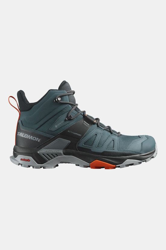 Salomon X Ultra 4 Mid Gore-Tex Wandelschoen Blauw