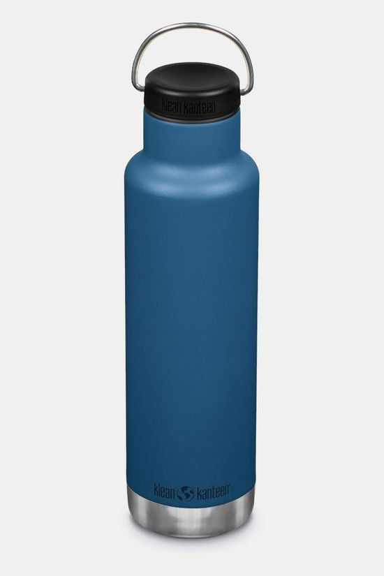 Klean Kanteen Insulated Classic 20Oz/592Ml (With Loop Cap) Blauw