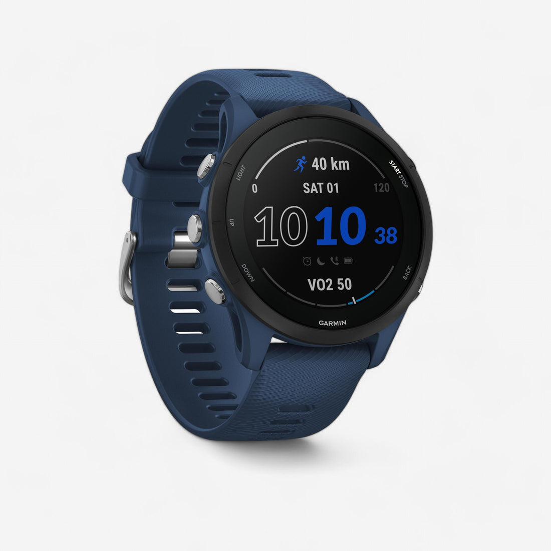 Gps-hardloophorloge forerunner 255 blauw