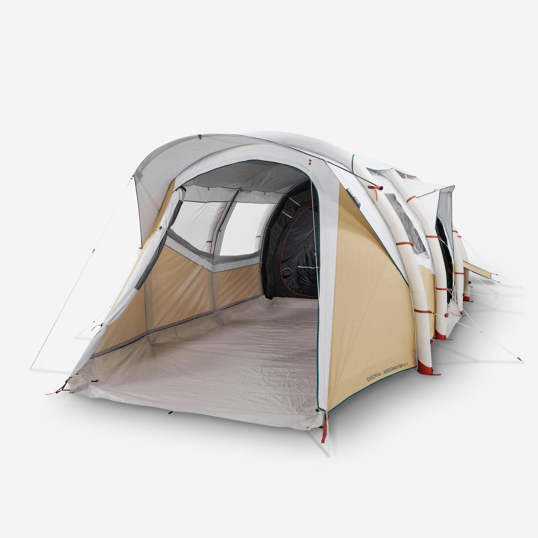 Opblaasbare tent voor 6 personen air seconds 6.3 f&b 3 slaapruimtes