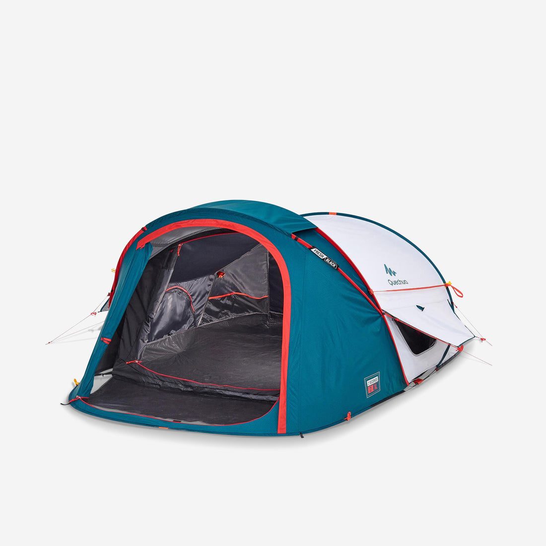 Pop up tent xl - 2 personen - 2 seconds - fresh & black