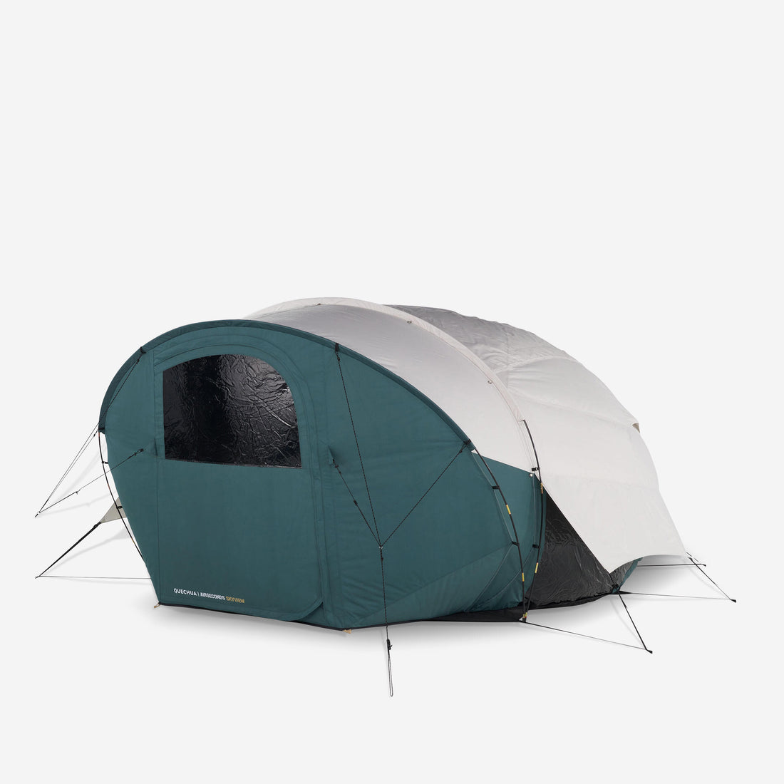 Bubbeltent voor kamperen air seconds skyview 2 personen 1 slaapcompartiment