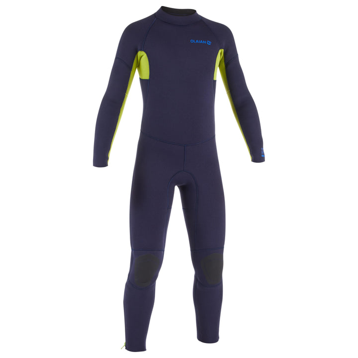 Wetsuit voor kinderen 100 4/3