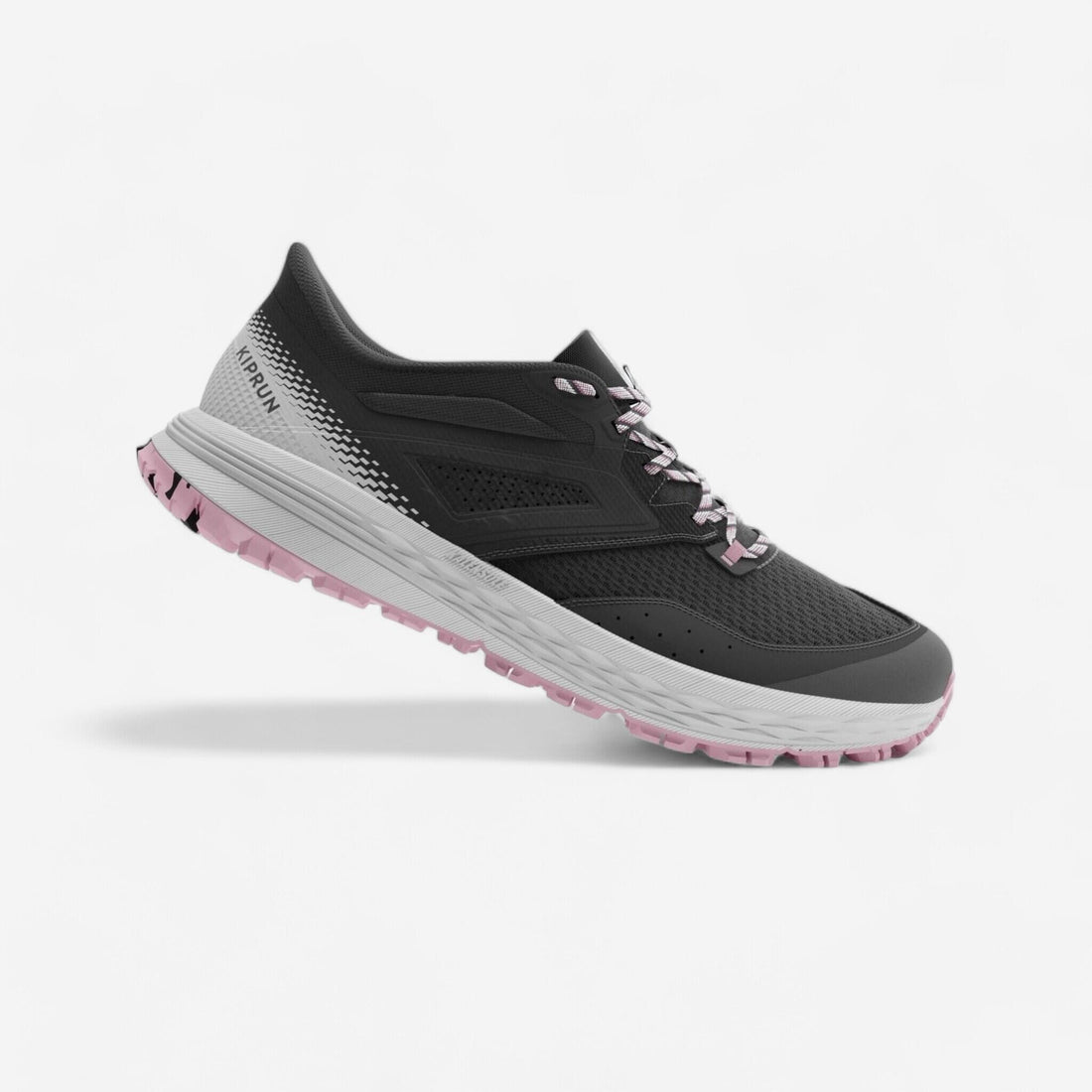 Trailschoenen voor dames tr2 carbongrijs/roze