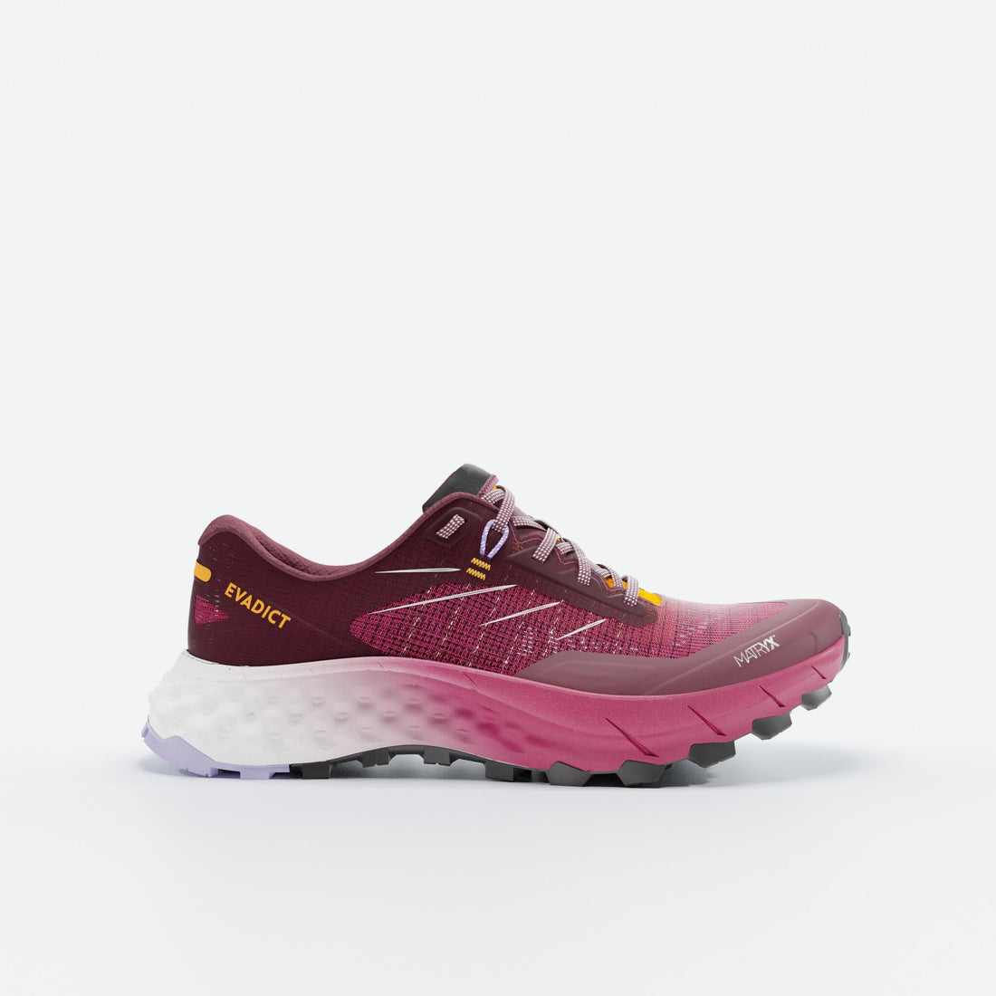 Trailschoenen voor dames mt cushion 2 frambozenrood