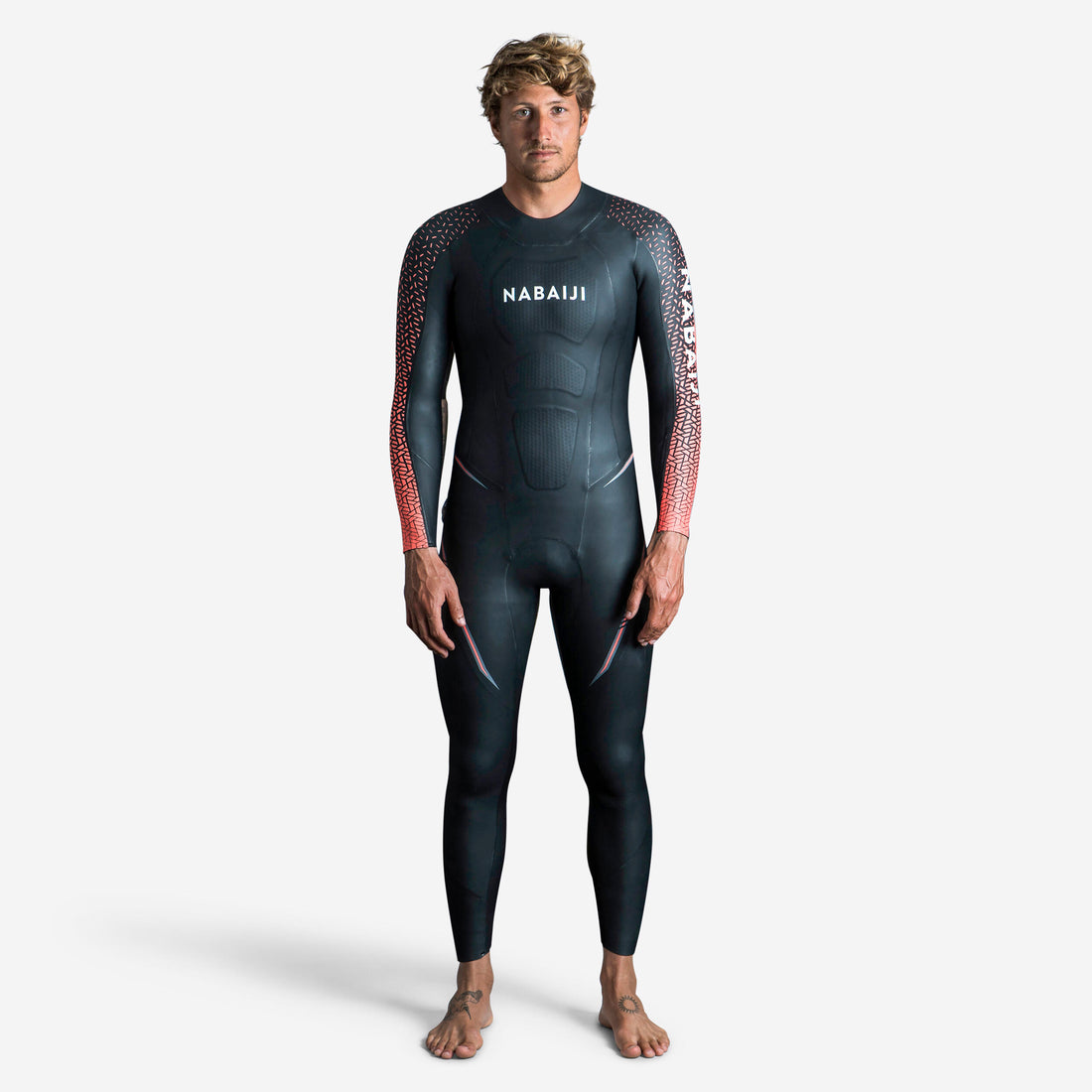 Neopreen wetsuit voor zwemmen in open water heren ows 4/2 mm