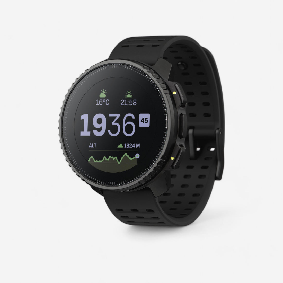 Suunto vertical gps-horloge zwart