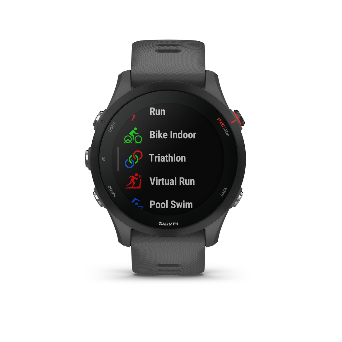 Gps-hardloophorloge forerunner 255 leigrijs