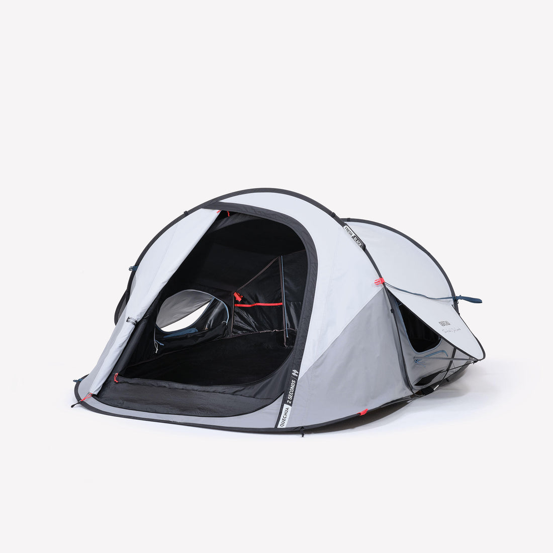 Pop-up tent 2 personen 2 seconds fresh&black